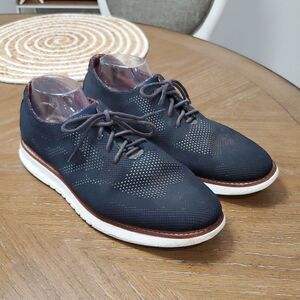 Ben Sherman Omega Casual Mens Wingtip Black, Size 12